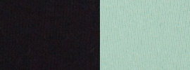 black/fresh teal