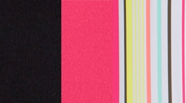 black/pinkelicious/flashlight stripe multi