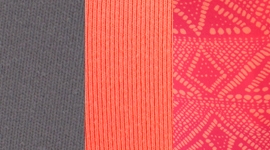 slate/pop orange/camp crochet pinkelicious