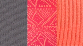 slate/camp crochet pinkelicious/pop orange
