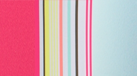 pinkelicious/flashlight stripe print multi/aquamarine