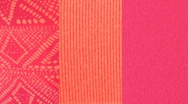 camp crochet pinkelicious/pop orange/pinkelicious
