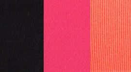 black/pinkelicious/pop orange
