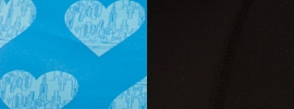 black/ i left my heart in chi-town angel blue kayak blue