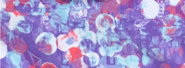 bright lights big city: white/power purple/baby blue
