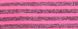 half micro macro stripe zing pink