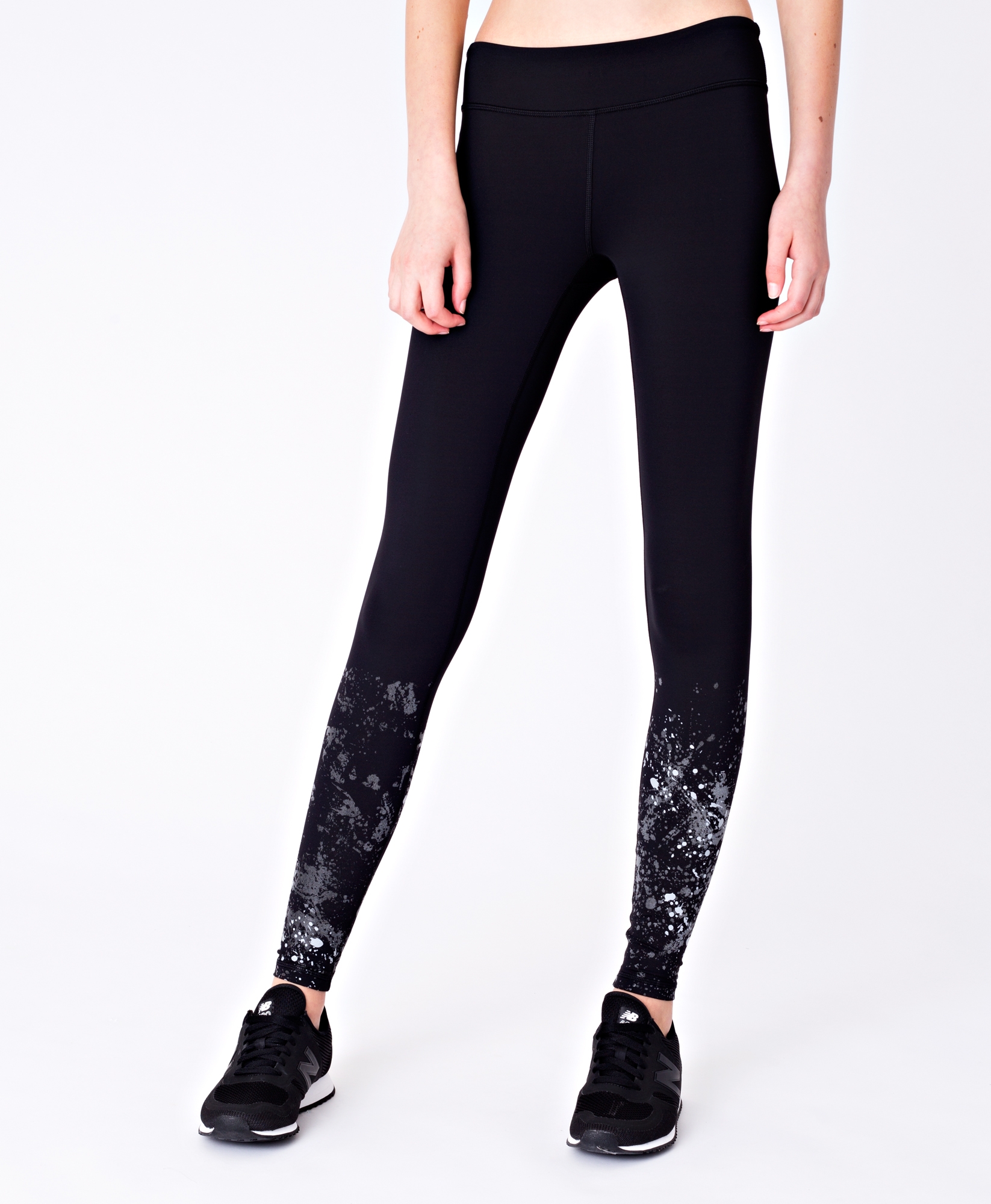 IVIVVA LEGGINGS 14 black Mesh with the Best girls youth active
